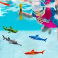 Summer Diving Training Toys Torpedos Sharks Octopus Underwater Water Games Training Swimming Pool Set Toys For kids.