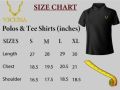 Polo Shirt Black 100% Cotton Knitted Export Quality for Men's Vicuna. 