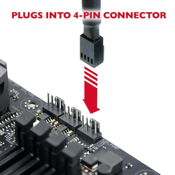 10.5%20Inch%203%20Way%204%20Pin%20PWM%20Fan%20Splitter%20Cable%20For%20Computer%20ATX%20Case%20Cooling%20Fan%20-%20Image%203