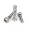 100/50/20/10pcs M2 M2.5 M3 M4 M5 M6 M8 Allen Hexagon Hex Socket Cap Head Screw Bolt Length 4-60mm DIN912 A2 304 Stainless Steel. 