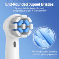 Toothbrush Replacement Heads Compatible with Oral B IO 10 9 8 7 6 5 4 3 Series Electric Toothbrush, 4 Pack Brush Heads.