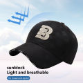Baseball caps suitable for men and women, fashion sports caps, fashion embroidery, abstract logo, lightweight and portable design.
