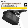 ESLNF Rainproof Cycling Bag Portable Mountain Bike Saddle Bag Quick Release Buckle Road Bicycle Bag. 