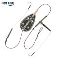 FISH KING 30g-100g High Carbon Steel Metal Feeder Hook Carp Fishing Bait Cage Line Group Artificial Lure Accessories.