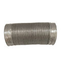50/60/76/80/90mm Encrypted Aluminum Foil Ventilation Pipe Scalable Smoke Tube Parking Heater Kitchen Outlet Exhaust Fan Hose. 