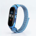 Mi Band 3/4/5/6/7 Strap - Nylon Braided Solo Loop Belt for Smartwatch.