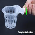 2pcs Fish Tank Planting Cup Hydroponic Support Basket Water Grass Aquatic Plant Holder Flower Pot Hanging Aquarium Accessories.