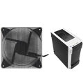 6cm 8cm 12cm PVC Black Computer Fan Dust Filter Net Dustproof Cover Guard PC Cooler Fan Mesh Case.