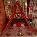 Net curtains for Decoration (216 x 36 inches )(18 x 3 feet)Net for Romantic Dinner, Anniversary, Birthday Party Celebration and Valentine's Day or Cabana Tent Decoration for Your Loved Ones. 