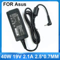 AC Adapter 19V 2.1A 40W 2.5*0.7MM AC Laptop Charger Adapter For ASUS Eee 1001Px PC X101CH R051PX N17908 ADP-40PH. 