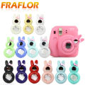 Self-Portrait Mirror Close-Up Lens for Instax mini7s Mini 8/8+ Mini9 MiniKT Instant Film Camera Lovely Rabbit Blue Pink.