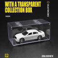 CCA MSZ 1:64 BMW Z4 M40i/M4/M850i/GT3 Transparent dust cover classic static car alloy die-casting car model collection gift toy. 