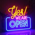 Open Neon Signs Bright LED Neon Light sign Advertisement Board Display Sign Walls Window Door Bar Shop Coffee Salon Store. 