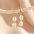 Fashion Wedding Jewelry Earrings, Silver Pearl Earrings, Minimalist Style, Women's Earrings, The First Choice For Giving Gifts. 