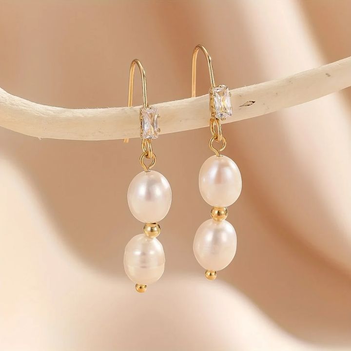 Fashion%20Wedding%20Jewelry%20Earrings,%20Silver%20Pearl%20Earrings,%20Minimalist%20Style,%20Women's%20Earrings,%20The%20First%20Choice%20For%20Giving%20Gifts%20-%20Image%204