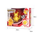 Genuine Pokemon Anime Figure Pikachu Gengar Charizard Gyarados Mew Dragonite Pet  Collect Model Doll Transformation Toy . 