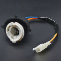 1Pcs BA20D Motorcycle Bulb Base Motorcycle Bulb Socket LED Headlight Holders Adapters Socket Connector For REX RS 400 450 500.