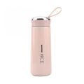 400ml Gradient Color Water Bottle with Straw | Double-layer Plastic & Glass | BPA-Free | Portable for Outdoor Fitness. 