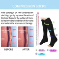 Compression Socks S-XXL Medical Prevent Varicose Veins Toeless Support Hose for Women Men 1 Pairs. 