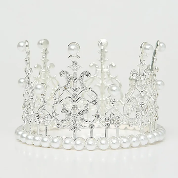 1pcs%20Pearl%20Crown%20Cake%20Decorative%20Small%20Tiaras%20Crystal%20Pearl%20Princess%20CakeToppers%20-%20Image%203