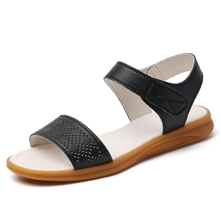 New%20summer%20casual%20and%20fashionable%20women's%20sandals,%20100%25%20genuine%20leather%20outdoor%20flat%20sandals,%20lightweight%20women's%20shoes%20-%20Image%204