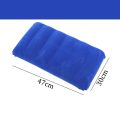 47x30cm Air Cushion Pillows Outdoor Camping Sleep Cushion Folding Square lnflatable Pillows Travel Backrest Plane Head Rest Big.
