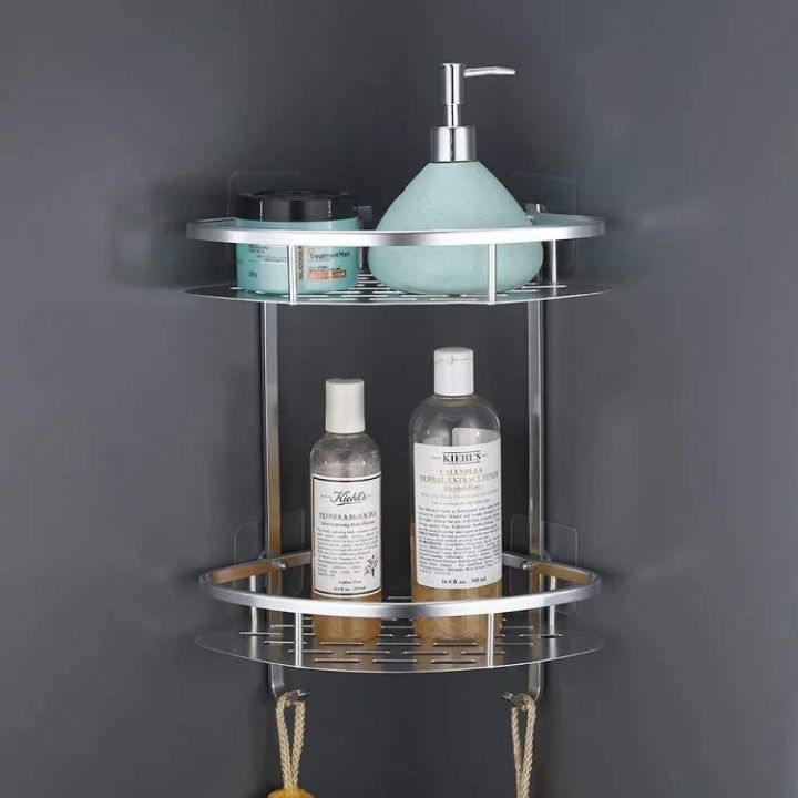 Wall%20Mounted%202%20Layer%20Triangle%20Stainless%20Steel%20Corner%20Shelf%20Bath%20Shower%20Organizer%20Rack%20Storage%20Shelves%20Baske%20-%20Image%202