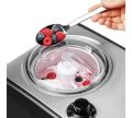Big ice cream maker MEDION MD 18883 Self-Cooling Ice Maker with Compressor (2 Litre Ice Cream, Suitable for Frozen Yoghurt Sorbet, 180 Watt, Display, Sensor Touch. 