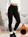 Women's Thermal Fleece Lined Leggings. Super Soft Low Rise Design Perfect for yoga, Running and Winter Activities. 