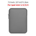 Universal Soft Tablet Liner Sleeve Pouch Bag for Kindle Case for iPad mini 1/2/3/4 Air 1/2 Pro 9.7 Cover For New iPad 2017/2018.