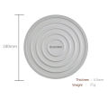 Trivet Mats Silicone Pot Holders Multi-Use Coasters Insulated Round Kitchen Mats Flexible Table Mat or Hot pots and pans Hot Dis. 