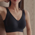 Women's Seamless Underwear, Thin Style, Large Breasts, Small Breasts, No Wires, Pull-up And Anti-sagging Large Size Bra. 