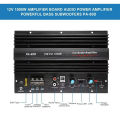 PA-80D Universal Car Amplifier Board 12V 1000W Mono Car Audio Power Amplifier Powerful Bass Subwoofers Amplifier For Car Modi. 