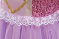 2026 Halloween Fairy Princess Disguise Ball Gown Film Animation Costume Tangled Magic Gold Hair Story Rapunzel Carnival Dress. 