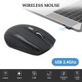 Wireless Mouse Silent Mouse 2.4G Portable Mobile Optical Office Mouse Adjustable DPI Levels for Notebook PC Laptop MacBook. 