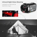 4K Video Camera IR Night Vision Camcorder Full HD Ordro AE8 Digital Vlog Cameras Filmadora Professional for Youtuber Beginner. 