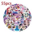 55-110PCS K-POP Demon Hunters Sticker Film Television Peripheral Computer Decorative Stickers Waterproof Vinyl Toy Kid Gifts. 