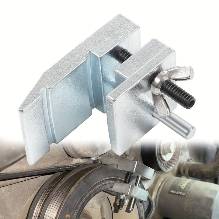 59350 Stretch Belt Installer for Extra-Deep Double Pulleys, Works on Ford 3.5L and 3.7L Engines, GM 5.3L and 6.2L Engines
