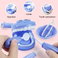 Montessori Pretend Dentist Play Set, Doctors Role Play Baby Kid Learning Toy, Dental Early Education Brushing Medical Toys. 
