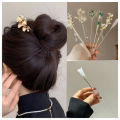 Retro Chinese Style Tassel Hair Clip Women Hair Stick Pins Flower Handmade Hairpins Charm Jewelry Girl Hair Accessories. 