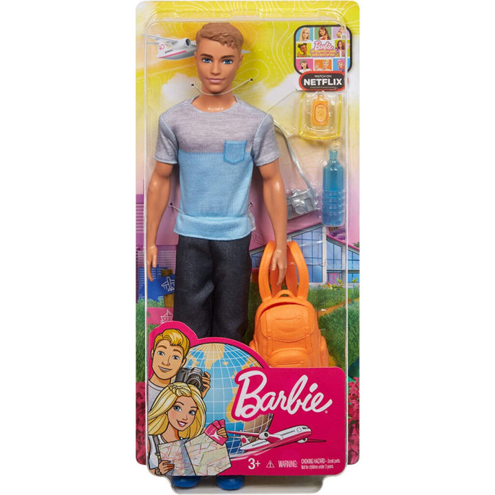 Barbie travel Ken doll