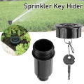 Hide A Key Cash Hidden Box Sprinkler Head Money Safe Outdoor Garden Yard Hiding Vault Case Waterproof Corrosion Impact Resistant. 