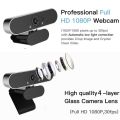 Wodexun 1080P Webcam With Microphone USB HD Digital Web Camera 150° Wide Angle Laptop Computer Webcast Zoom YouTube.