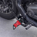 Universal Motorcycle Rear Passenger Foot Pegs Pedals Footrest For Motorcycle Scooter ATV E-Bike Front Foot Rests Aluminium Alloy.