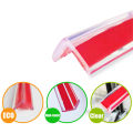 Transparent PVC Baby Protection Strip With Double-Sided Tape Anti-Bumb Kids Safety Table Edge Furniture Guard Corner Protectors. 