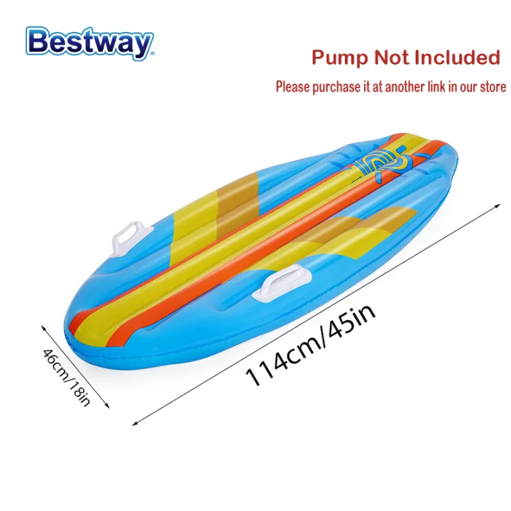 Bestway%2042046%20Water%20Surfboard,%20Inflatable%20Pontoon%20Paddleboard,%20Water%20Play%20Pontoon,%20Pool%20Ride%20Pontoon%20Row%20-%20Image%206