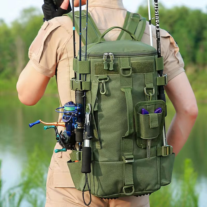 Multifunctional%20Fishing%20Backpack%20Tackle%20Bag%20with%20Rod%20Holders%20Fish%20Equipment%20Storage%20Molle%20Pack%20Camping%20Hiking%20Outdoor%20Sports%20Bag%20-%20Image%203
