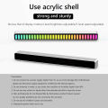 Sound Control Rhythm LED Lamp Strip Music RGB Light Colorful Pickup RGB Voice-Activated Pickup Ambient Light.
