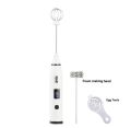 RAF Coffee Beater & Egg Whisker USB Rechargeable 3-Speed Adjustable Handheld Electric Foam Maker with 2 Stainless Whisks Egg Beater Mini Blender Drink Mixer for Coffee, Cappuccino. 