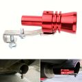 5 color universal turbo exhaust whistle modified exhaust sound simulator motorcycle exhaust pipe sound generator parts(S M L XL). 